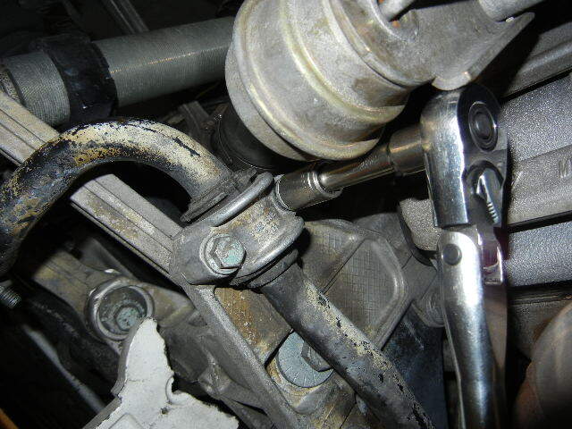Porsche 996 Turbo changing the sway bar Porsche 996 Turbo changing the sway bar
